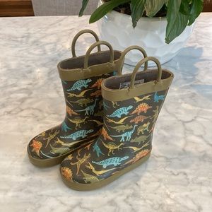 Dinosaur Rainboots Toddler 5/6